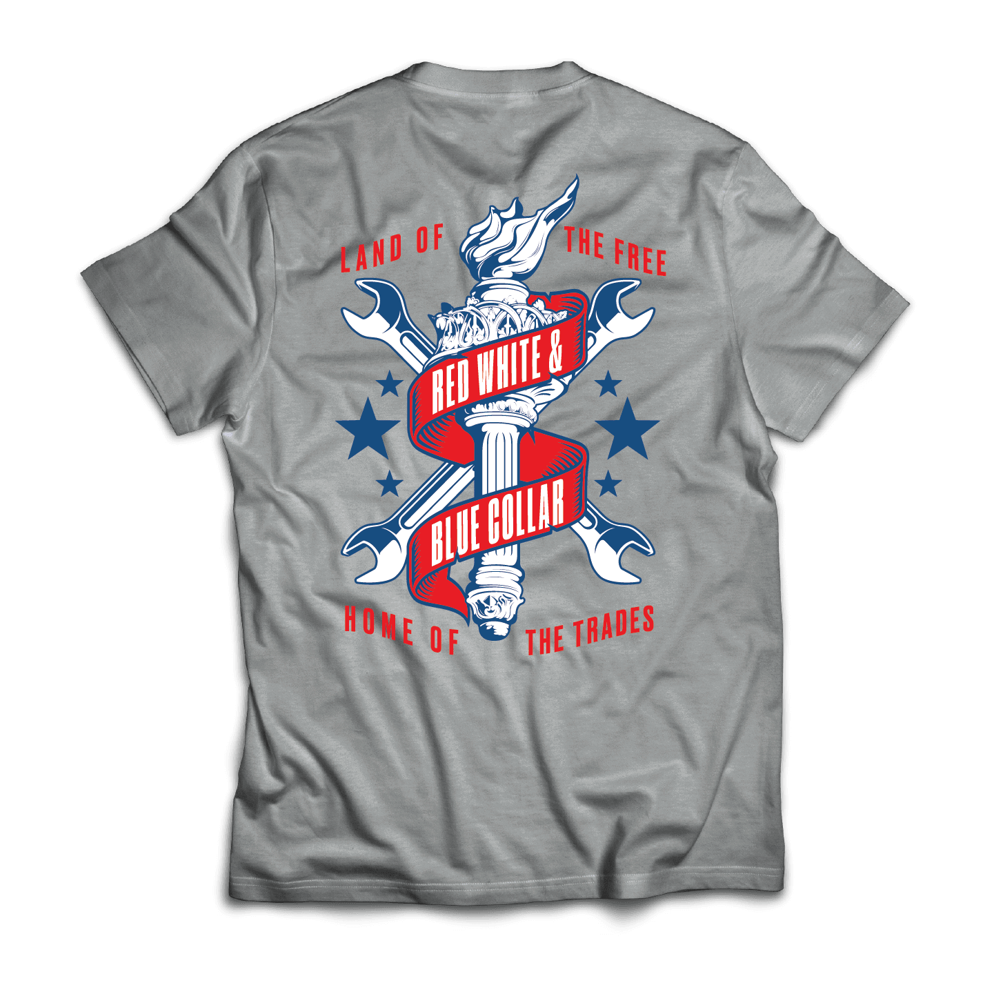 Give Me Liberty Tee, Grey - Purpose-Built / Home of the Trades