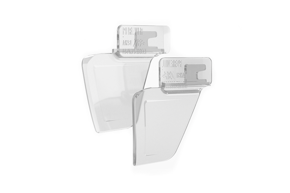 Performance XL Vise & Performance Vise Gloss Clear Side Shields