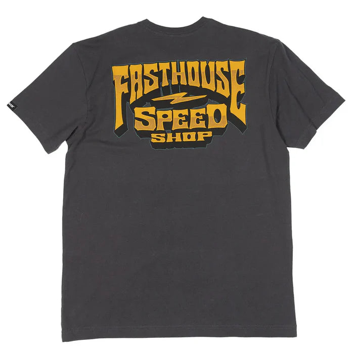 Record SS Tee - Graphite Black