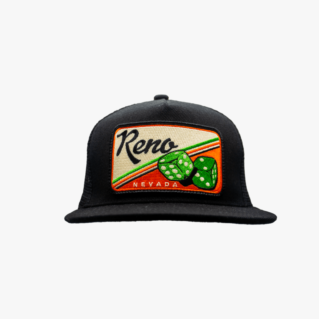 Reno Nevada Dice Pocket Hat - Purpose-Built / Home of the Trades