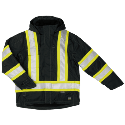 Fleece Safety Jacket - Black