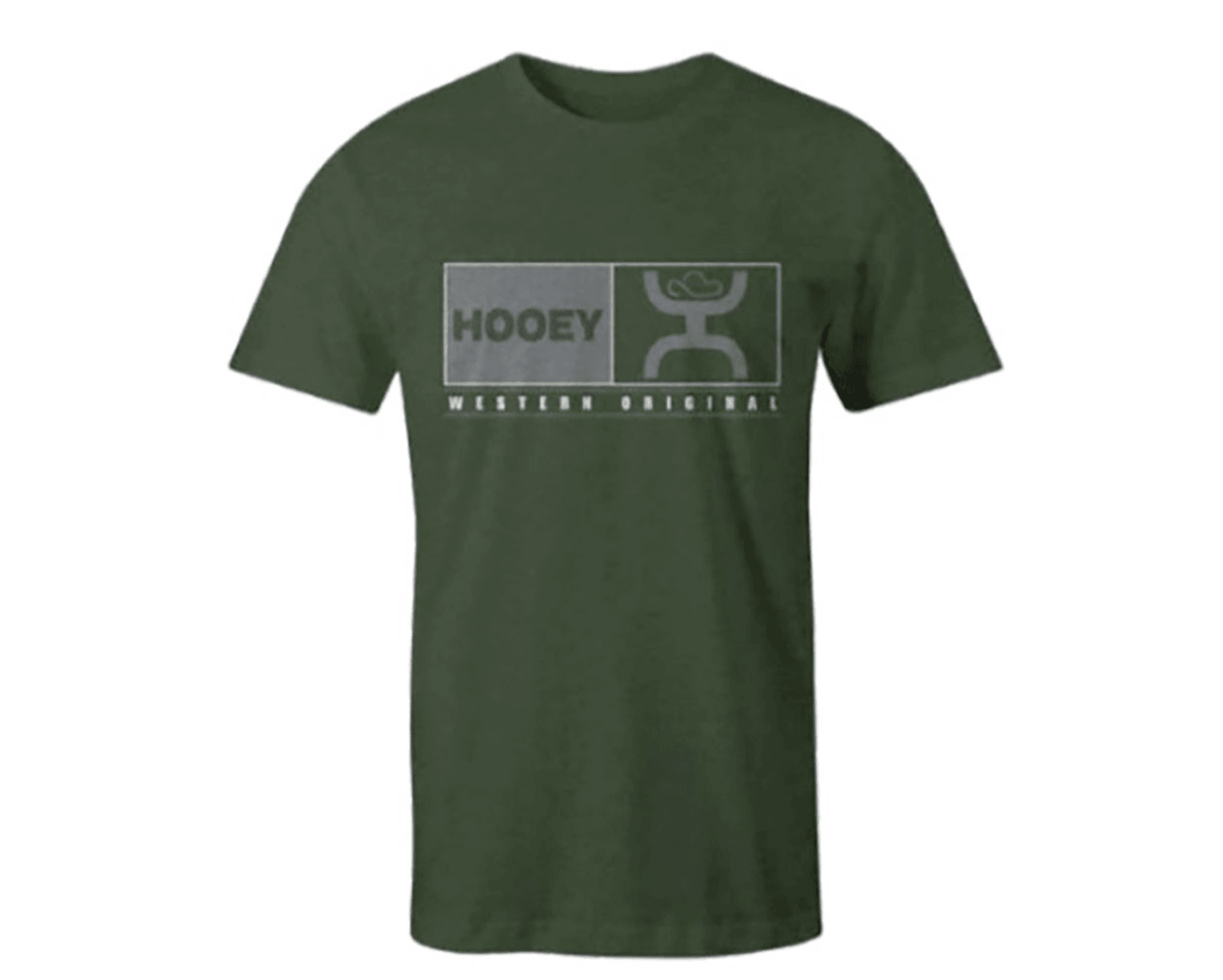 Hooey Logo T-shirt - Olive - Purpose-Built / Home of the Trades