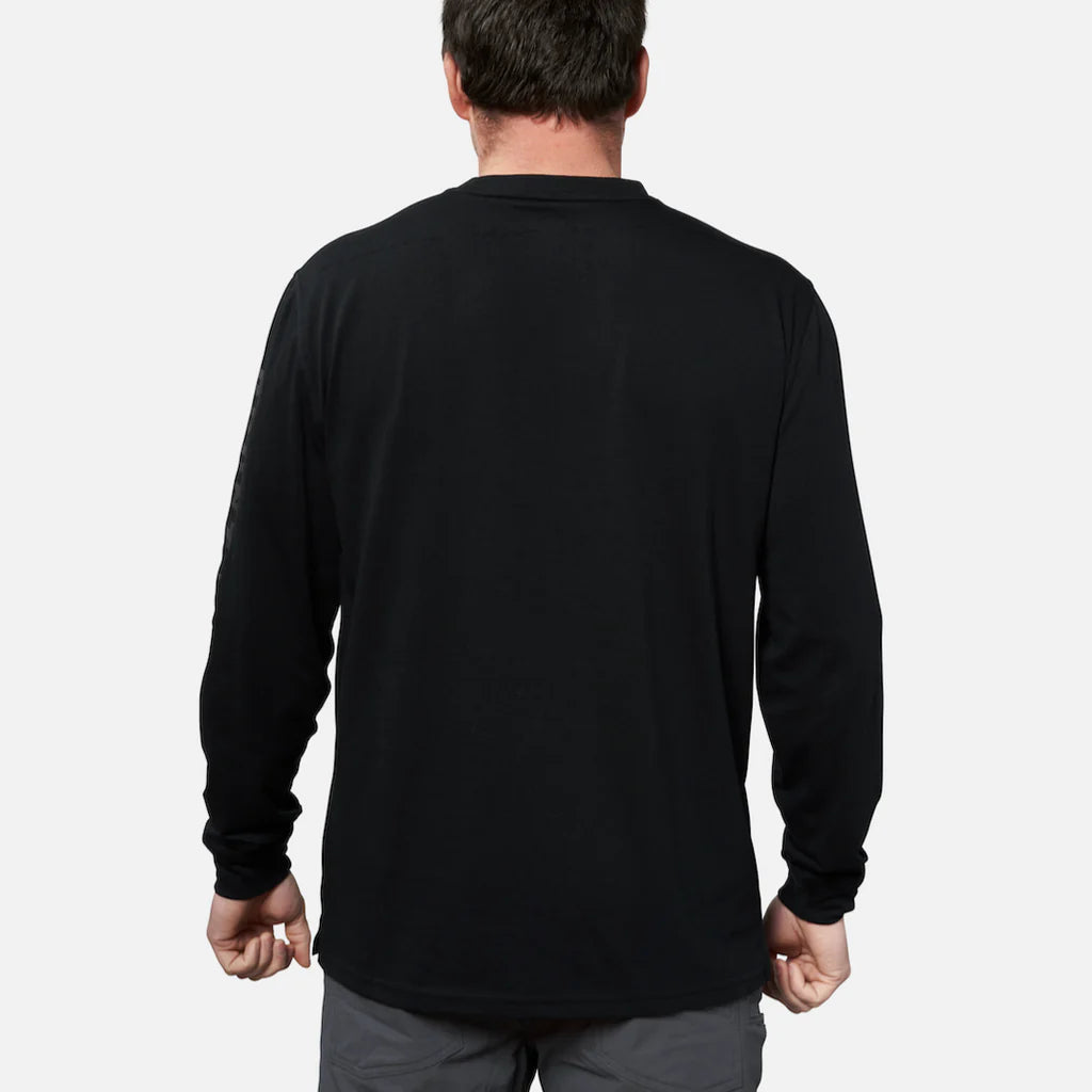 BRUNT LS Pocket Tee- Black