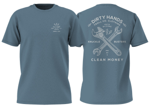 Twisting Wrenches Tee, Slate