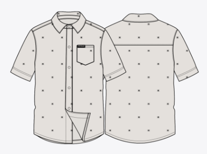 Jasper SS Button-Up - Off-White
