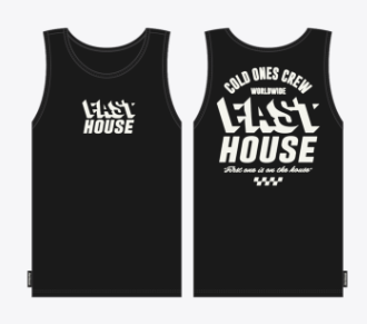 Cold Ones Tank - Black