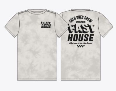 Cold Ones SS Tee - Cloud Crystal Wash