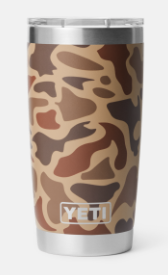 Rambler 20 oz Tumbler MS-Wetlands Camo