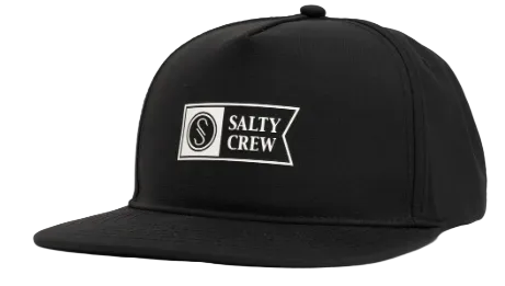 Apex Snapback- Black