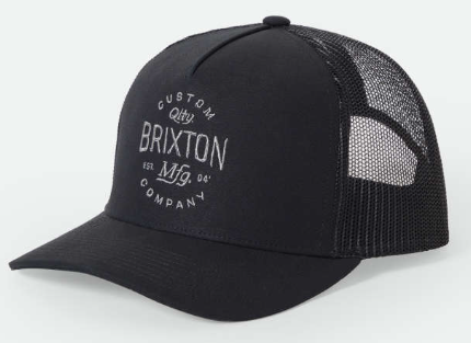 Fremont Trucker Hat-Black/Black