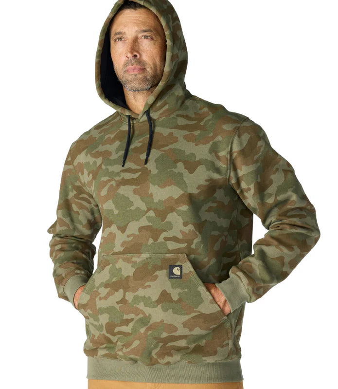 Marquette Camo Sweatshirt- Army Green Camo