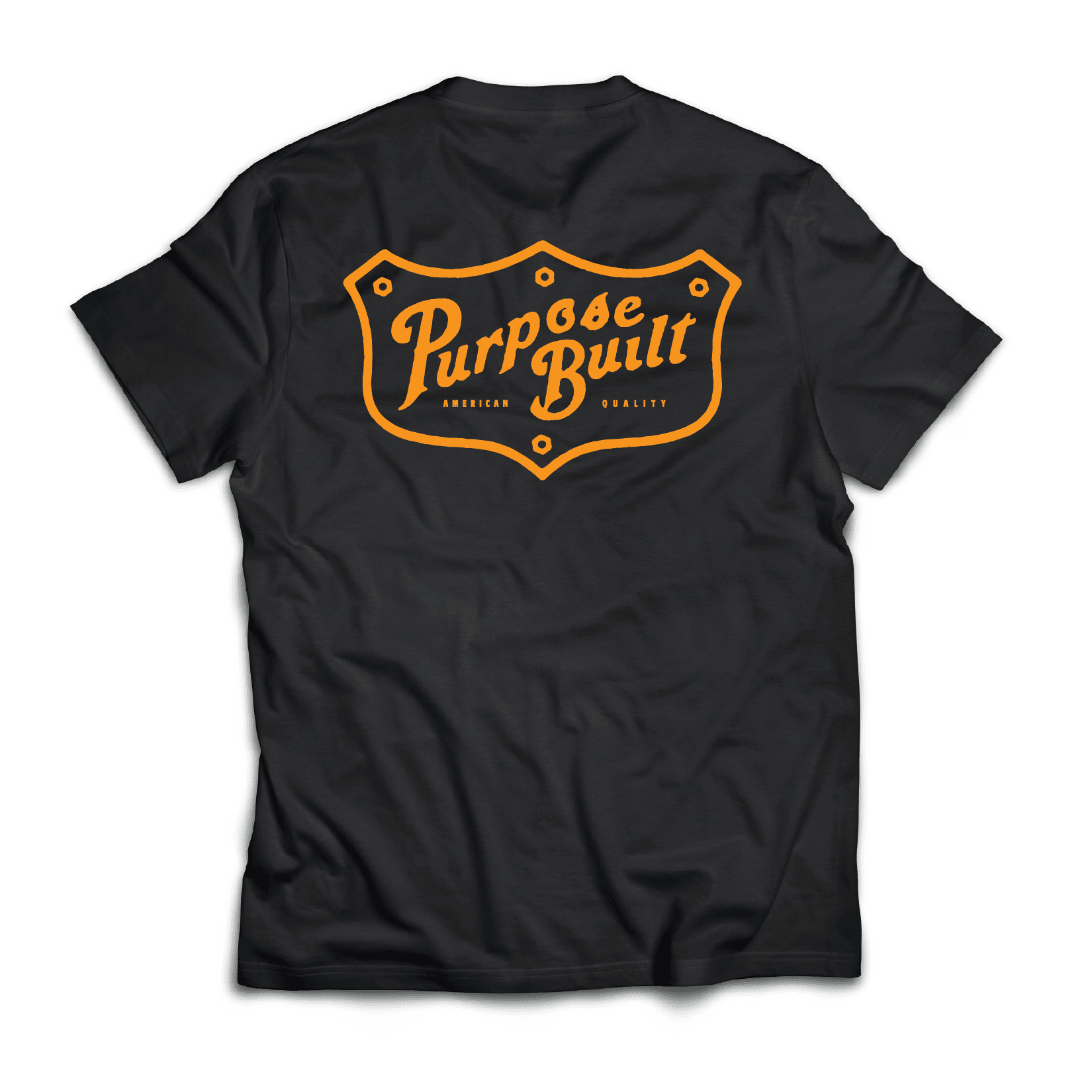 Freightline Tee, Black Frost - Purpose-Built / Home of the Trades