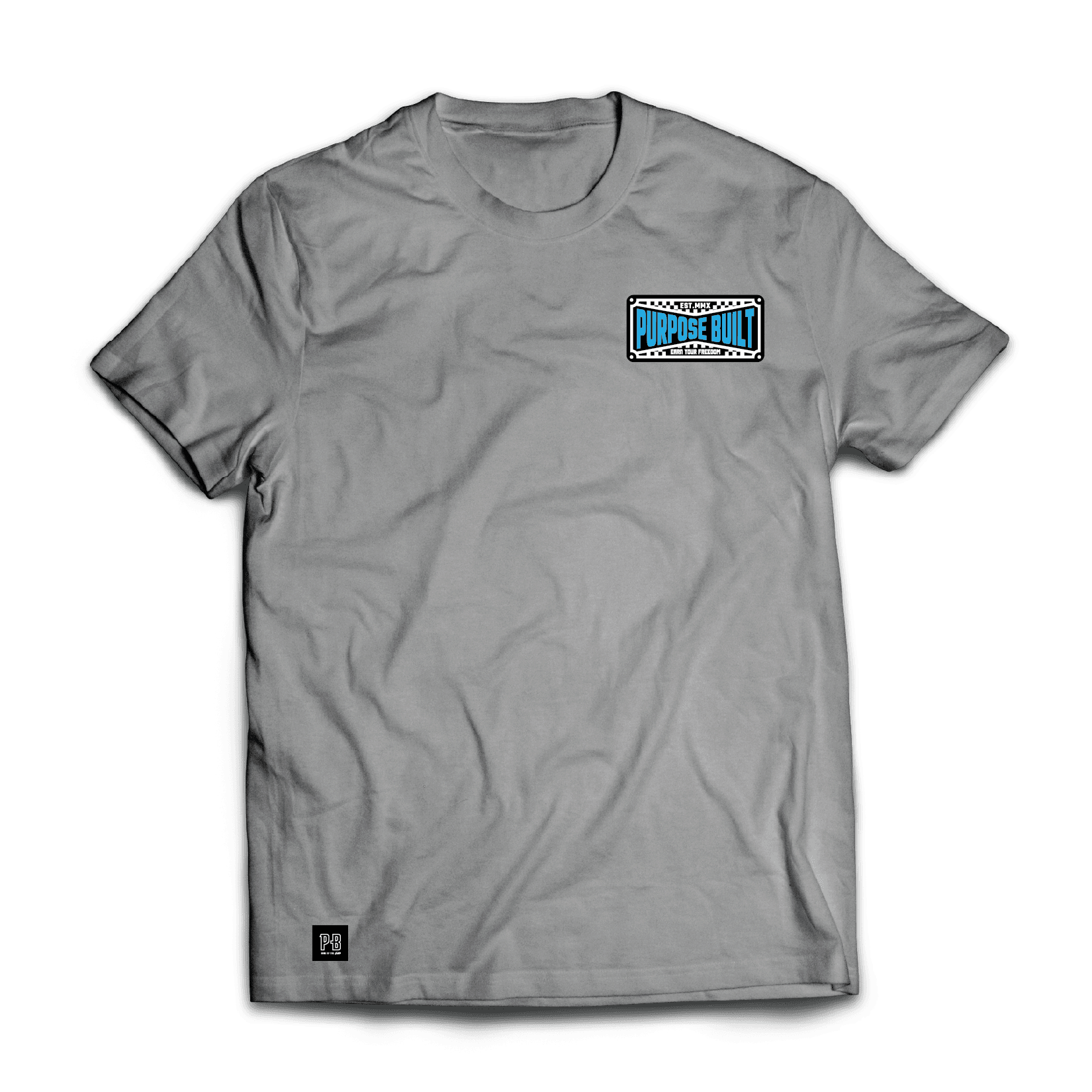 Square Body Tee, Grey Frost - Purpose-Built / Home of the Trades