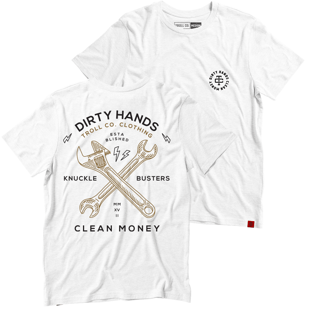 Twisted Wrenches T-Shirt: White