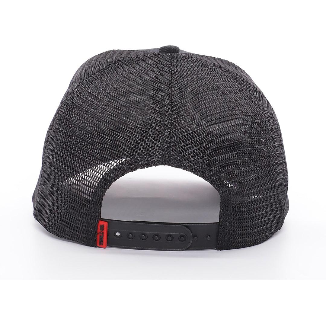 Fortify Meshback Hat: Black / White - Purpose-Built / Home of the Trades