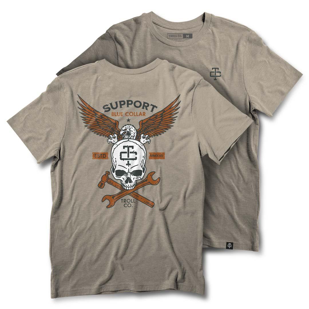 Alado Tee: Tan - Purpose-Built / Home of the Trades