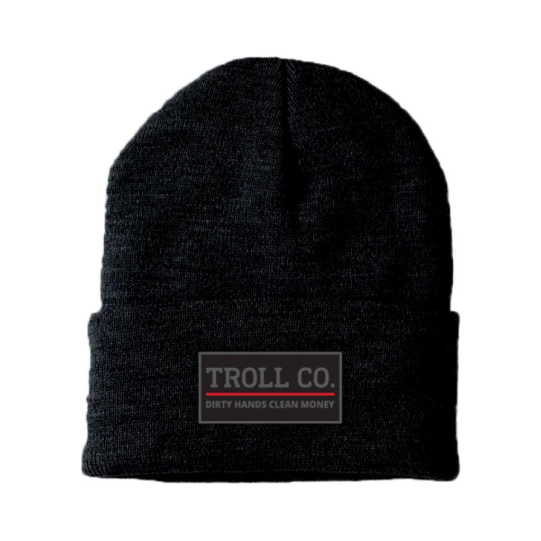 Troll Co Beanie - Black - Purpose-Built / Home of the Trades