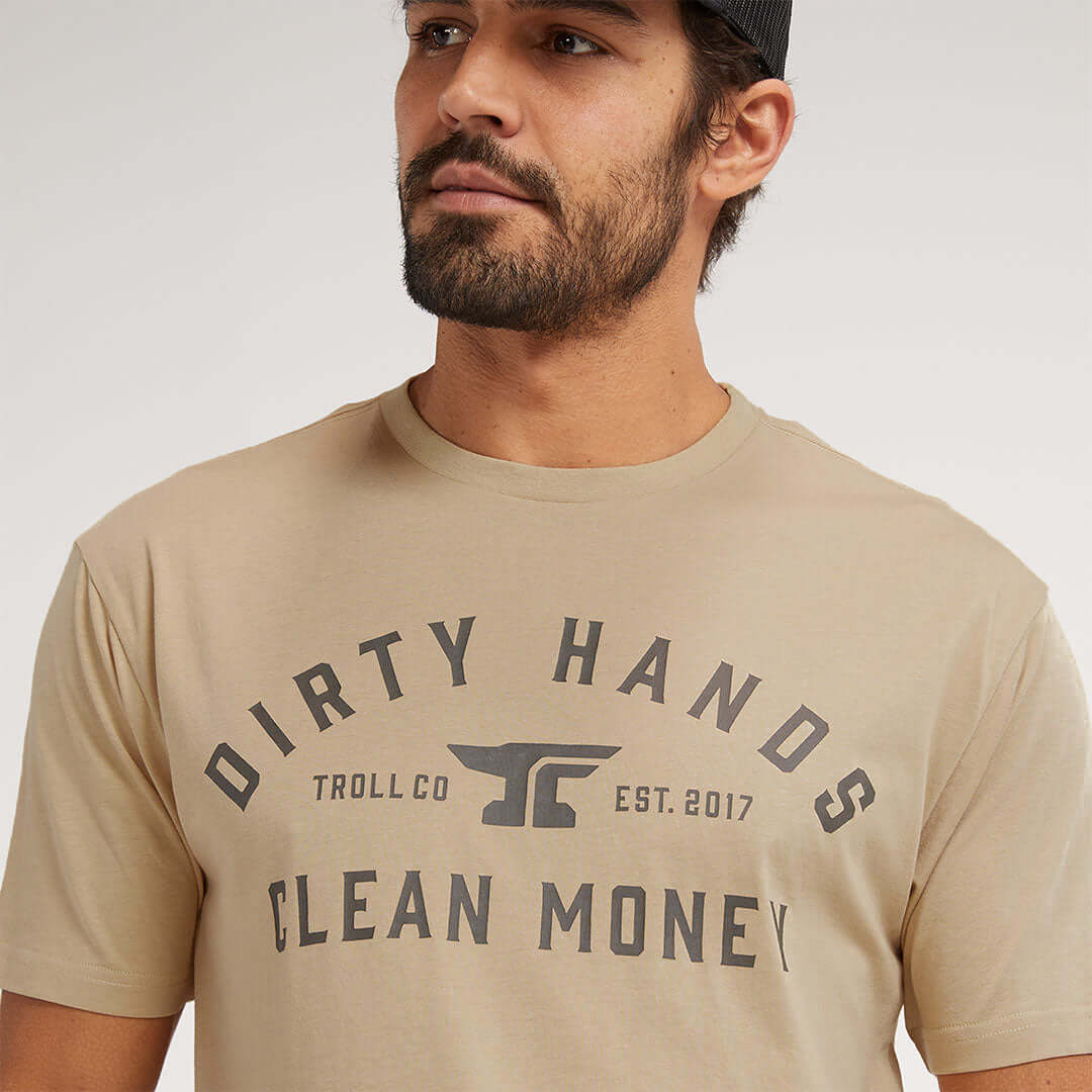 Men's DHCM Classic T-Shirt, Tan