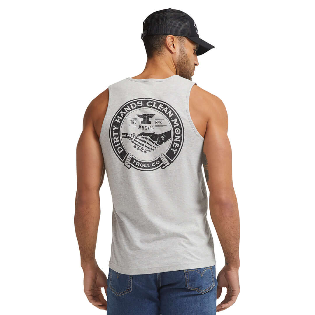 Haggler Tank, Gray Heather