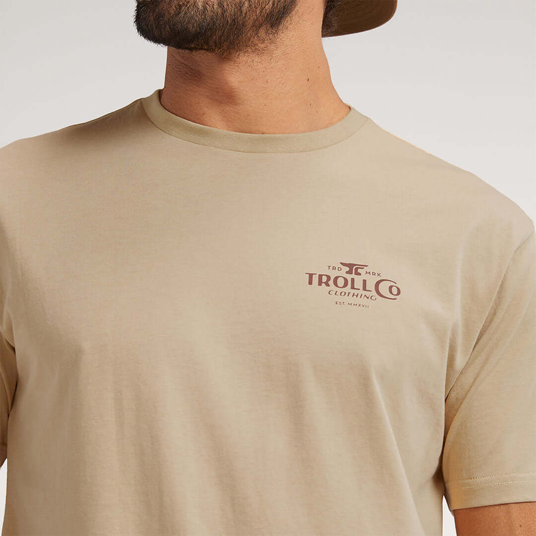 Men's SBC Banner T-Shirt, Tan
