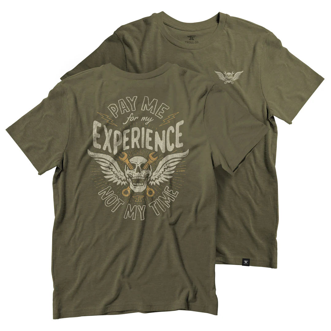 Experienced SS Tee- Military Green