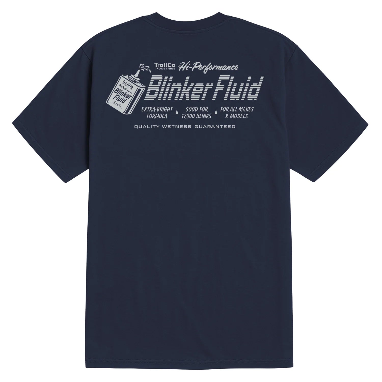TCI Blinker Fluid SS Tee- Navy
