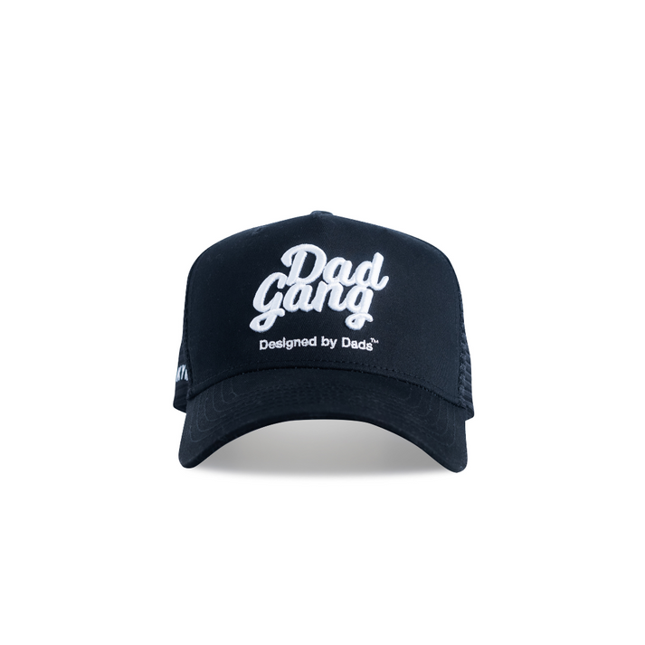 DG Black and White Trucker