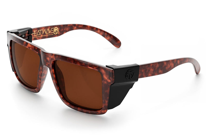 XL Vise Z87 Sunglasses Tortoise Frame: Polarized Brown Lens