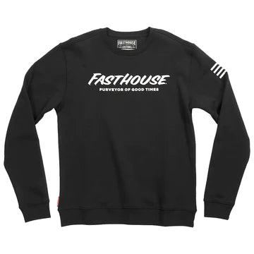 Umbra Fleece Crew Neck Pullover - Black - Purpose-Built / Home of the Trades