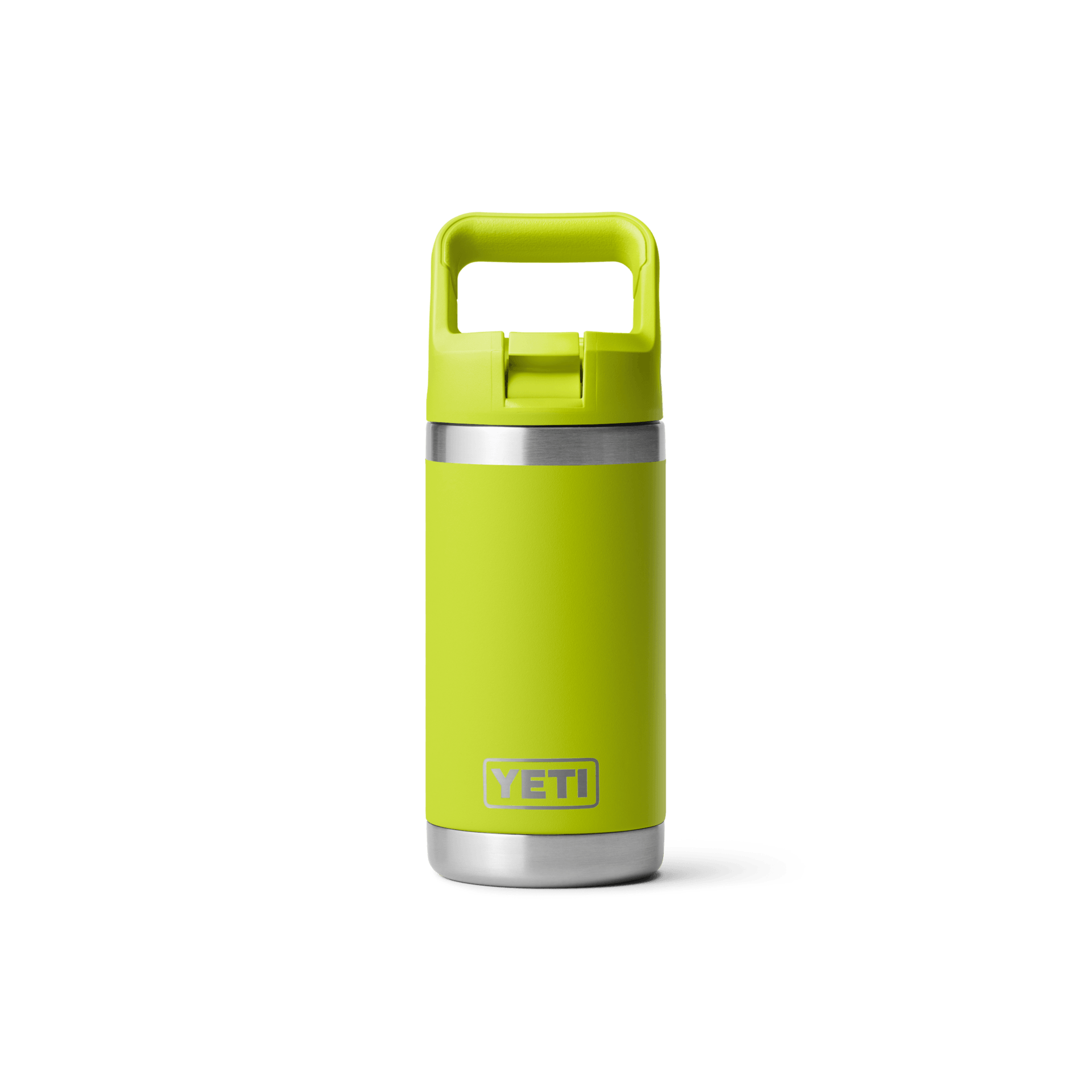 Yeti Rambler Jr. Water Bottle with Straw Cap - Chartreuse, 12 oz 🎾🎾 RARE  NWT
