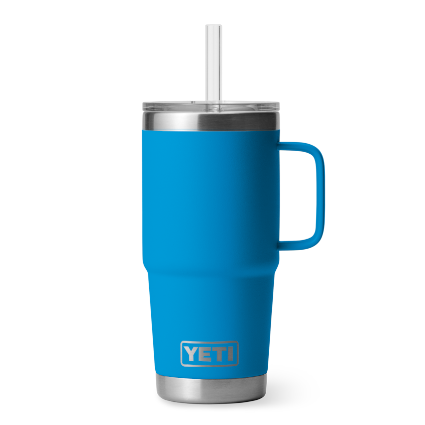 Rambler® 25 oz Mug W/Straw Lid - Big Blue Wave