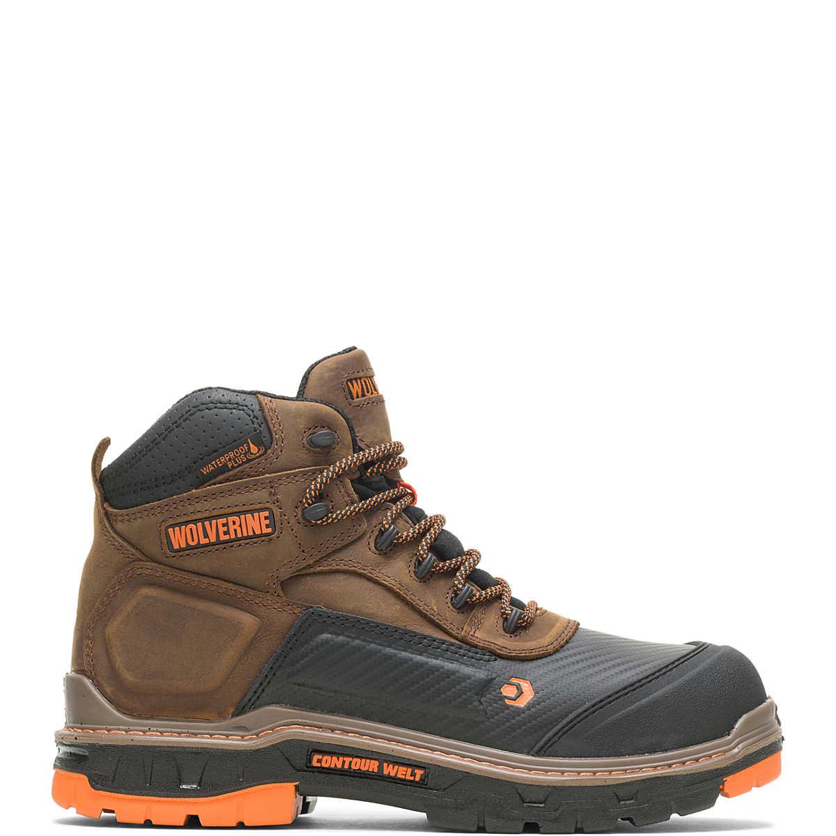 Men's Overpass Carbonmax 6" Work Boot - Brown - Purpose-Built / Home of the Trades