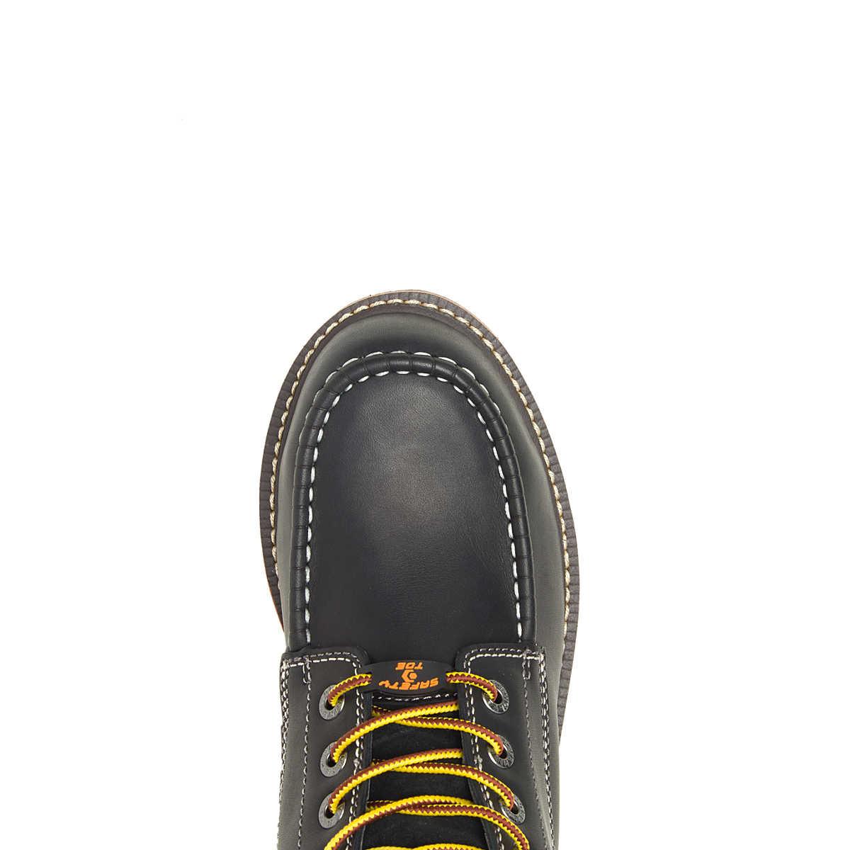 Men's I-90 Durashocks Moc Toe Carbonmax 6" Work Boot - Black - Purpose-Built / Home of the Trades