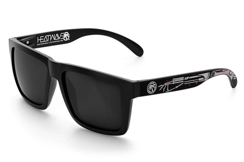 XL Vise Sunglasses: Tech Noir Polarized