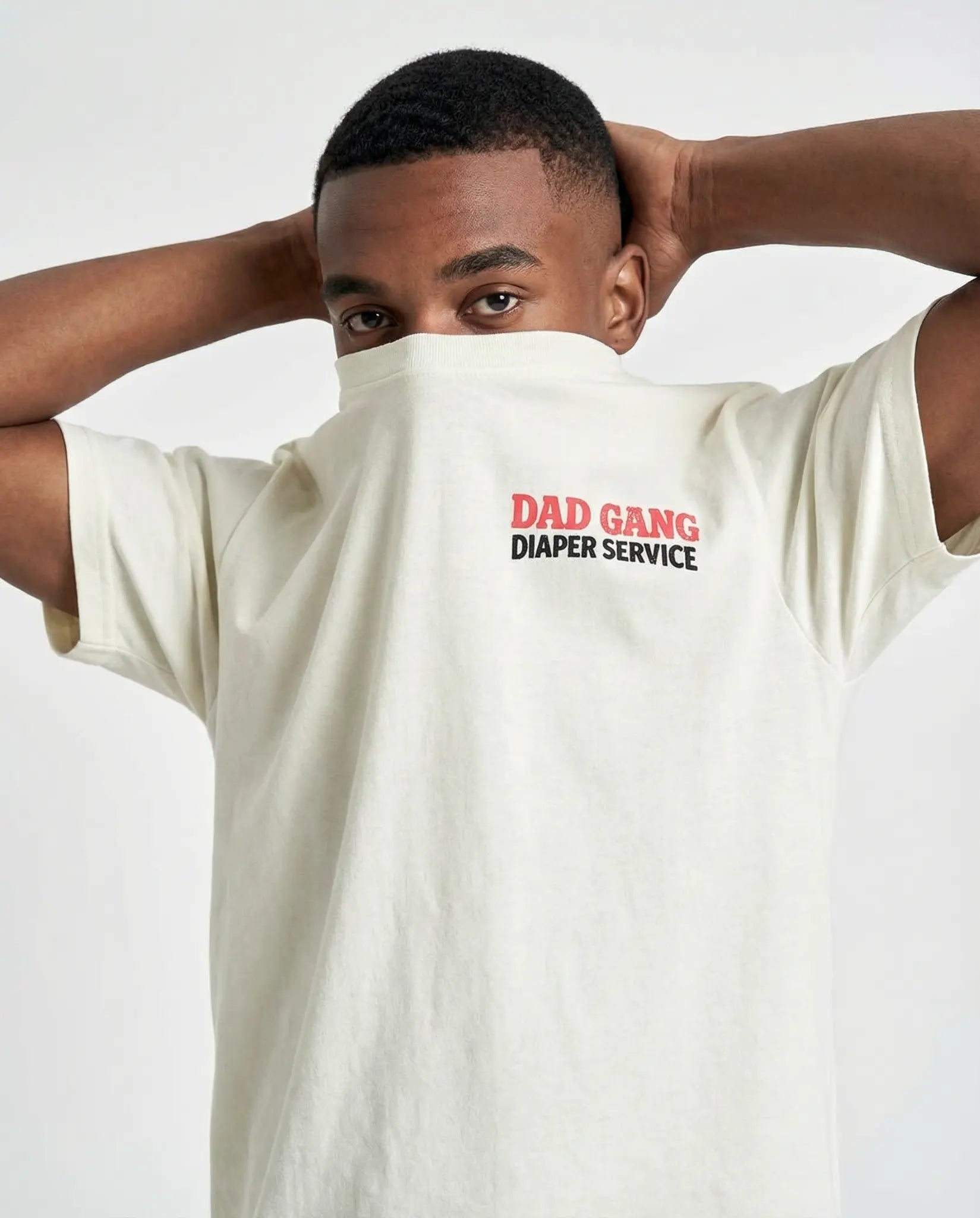DG Tee - Diaper Service - White