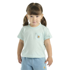 Youth Girls Short Sleeve Arch T-Shirt - Starlight Blue