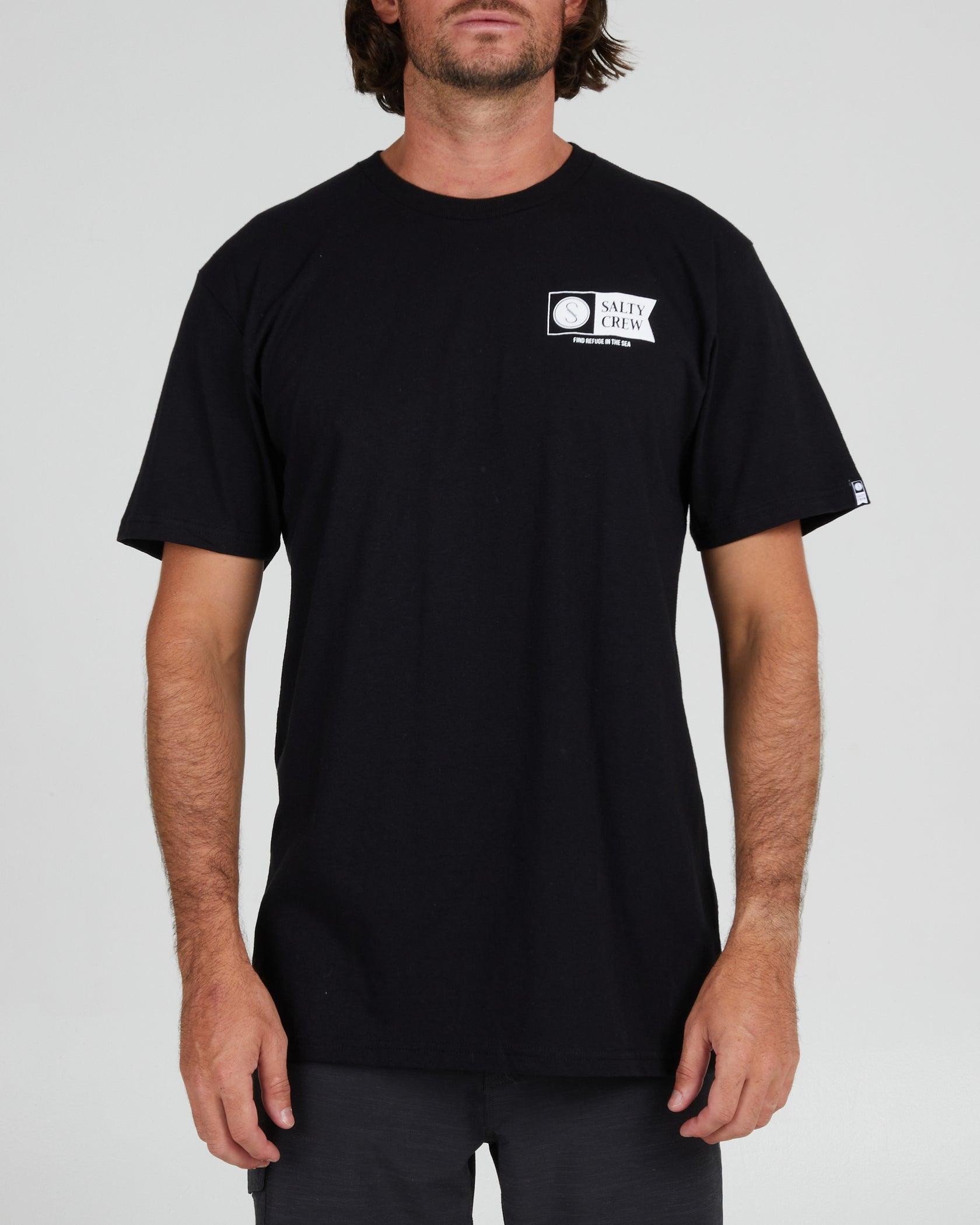 Alpha Black S/S Standard Tee - Purpose-Built / Home of the Trades