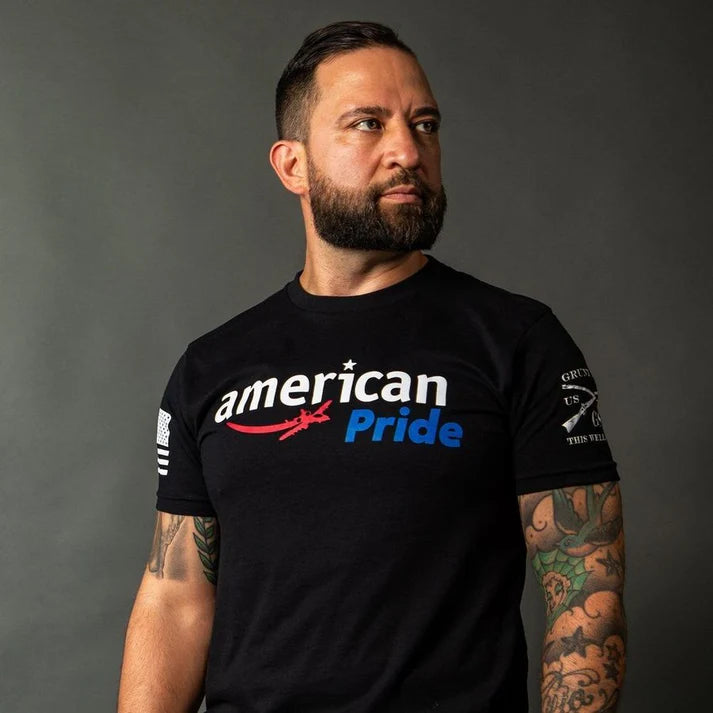 American Pride T-Shirt - Black