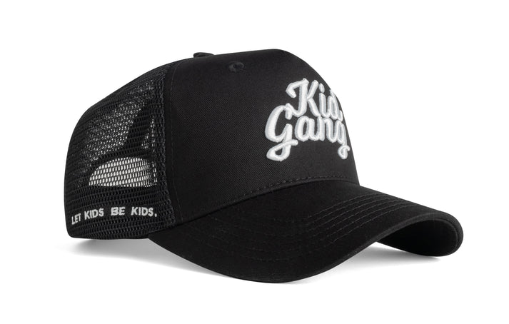 Kid Gang Trucker - Black Youth Hat