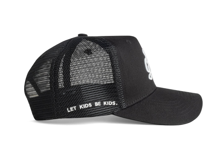 Kid Gang Trucker - Black Youth Hat