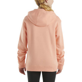 Youth Long-Sleeve Graphic Sweatshirt - Peach Amber