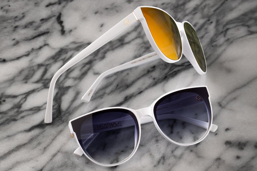 CARAT SUNGLASSES: WHITE (PURPLE RAIN) - Purpose-Built / Home of the Trades