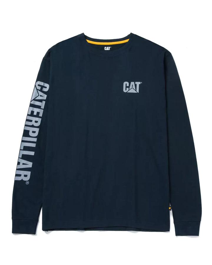 Men's Trademark Banner Long Sleeve T-Shirt - Dark Marine