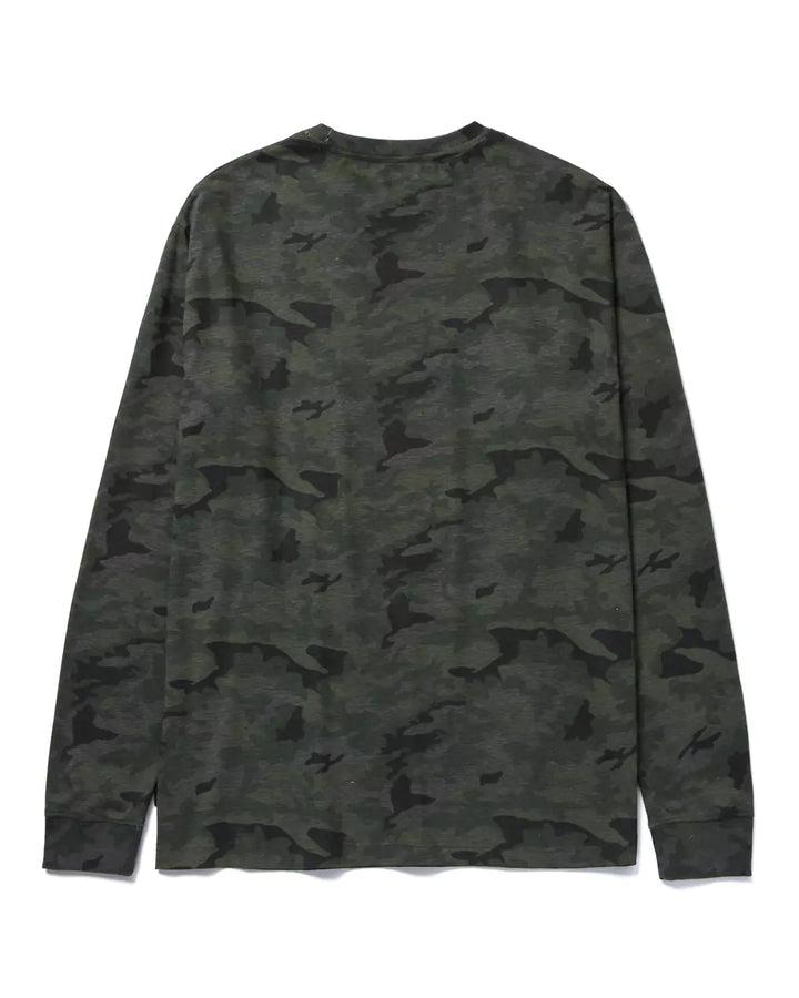Men's Trademark Banner Long Sleeve T-Shirt - Night Camo