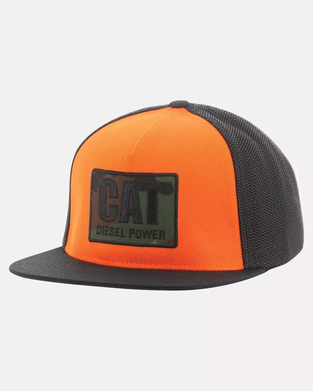 - Flexfit Trucker Hat Men\'s Power Diesel Ion Orange
