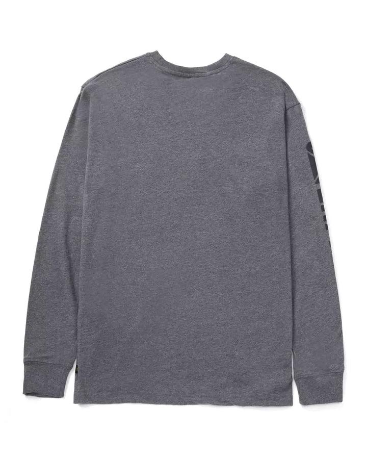 Men's Trademark Banner Long Sleeve T-Shirt - Dark Heather Grey