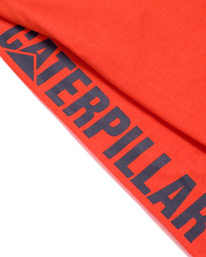 Men's Trademark Banner Long Sleeve T-Shirt - Tangerine - Purpose-Built / Home of the Trades