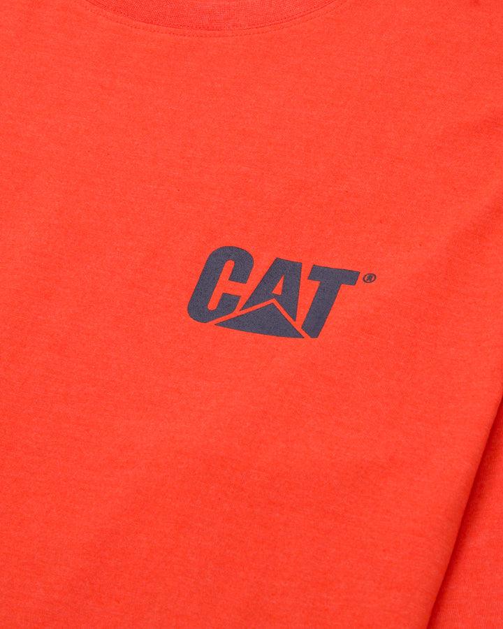 Men's Trademark Banner Long Sleeve T-Shirt - Tangerine