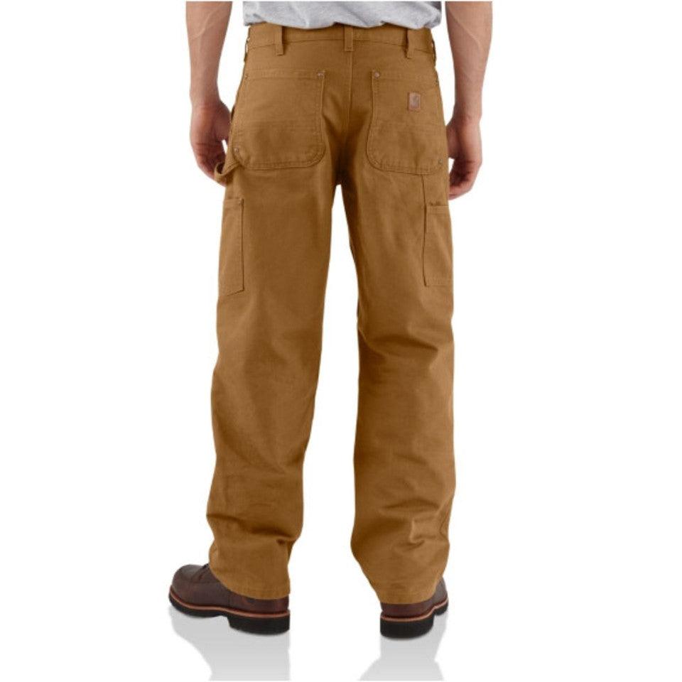 B136 - Double Front Washed Duck Work Dungaree - Carhartt Brown - Purpose-Built / Home of the Trades