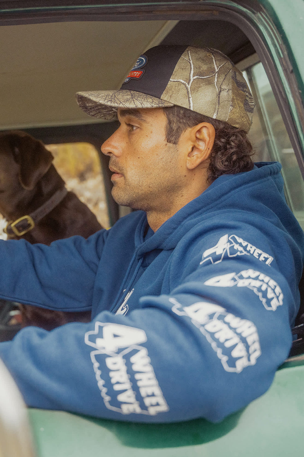 Ford Truck Country Snapback - Burnt Rubber/Camo